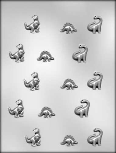 Mini Dinosaurs Chocolate Mould - Click Image to Close